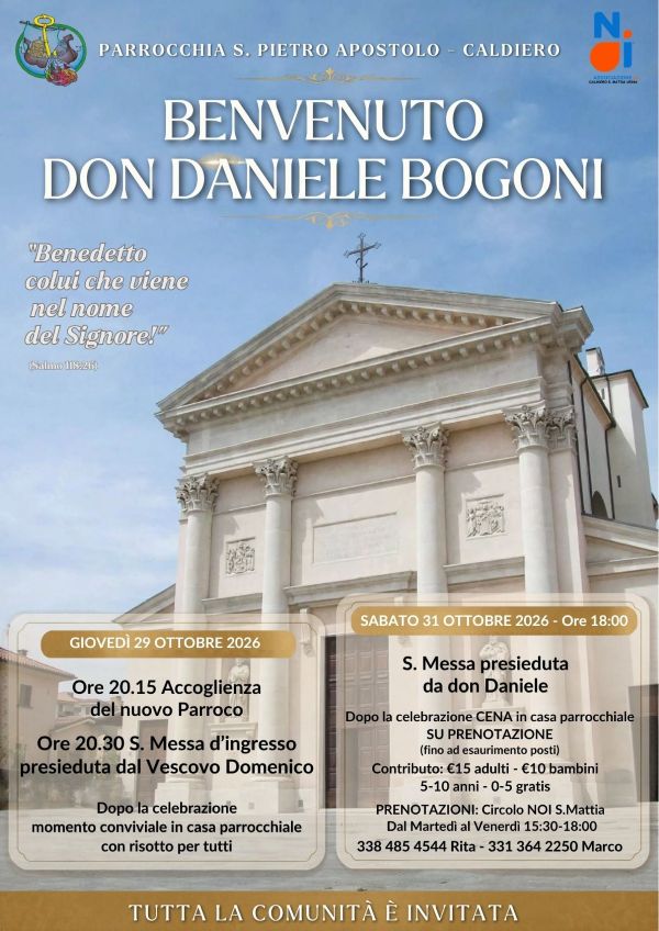 Benvenuto Don Daniele